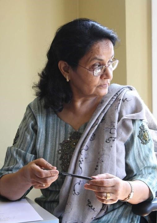 Mah Talat Shazi portrait